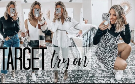 【Miss Rylee Jade】HUGE TARGET TRY ON HAUL|Spring 2021 | Including Athleisure Wear哔哩哔哩bilibili