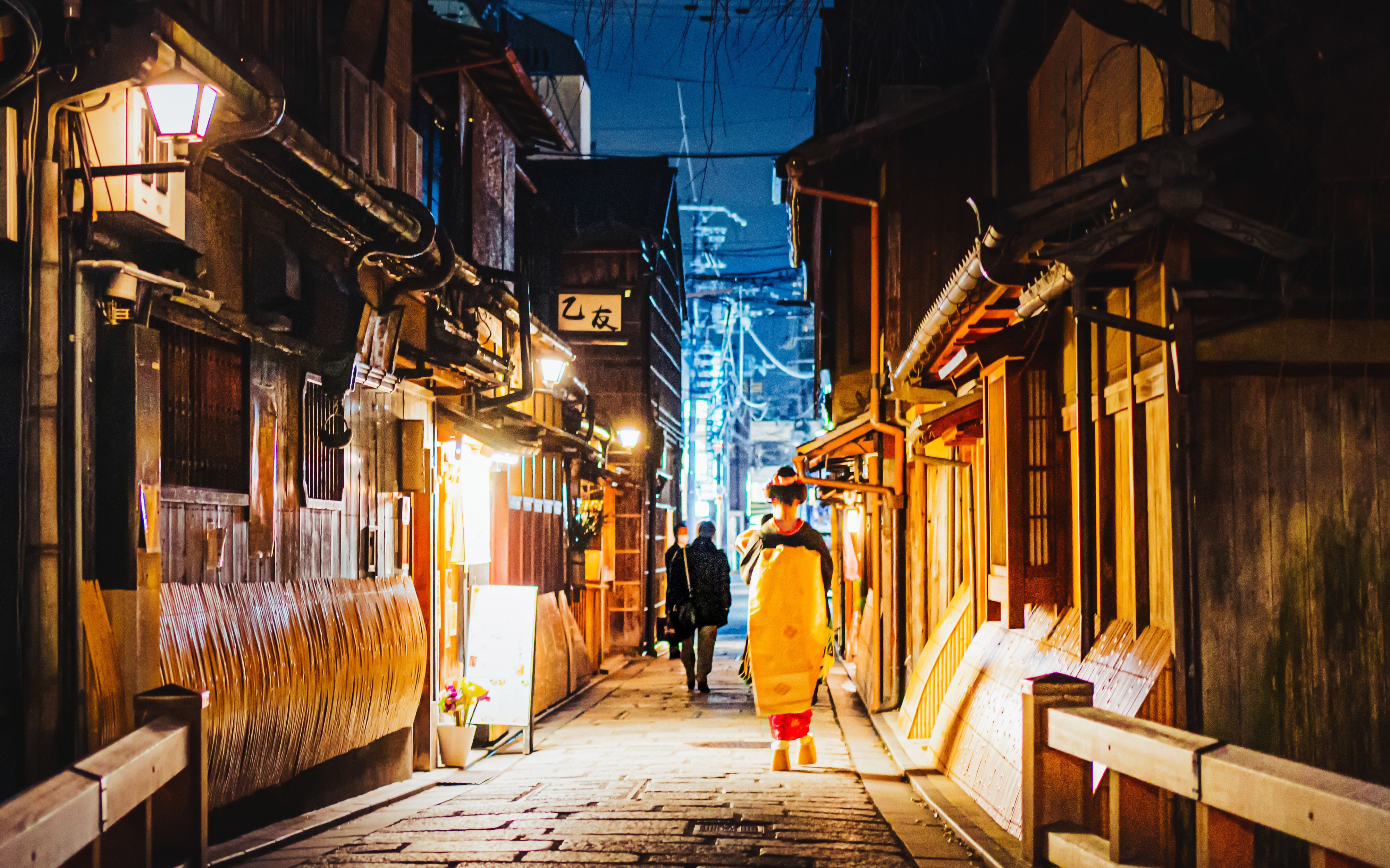 京都夜游|花见小路,祗园夜色_哔哩哔哩_bilibili