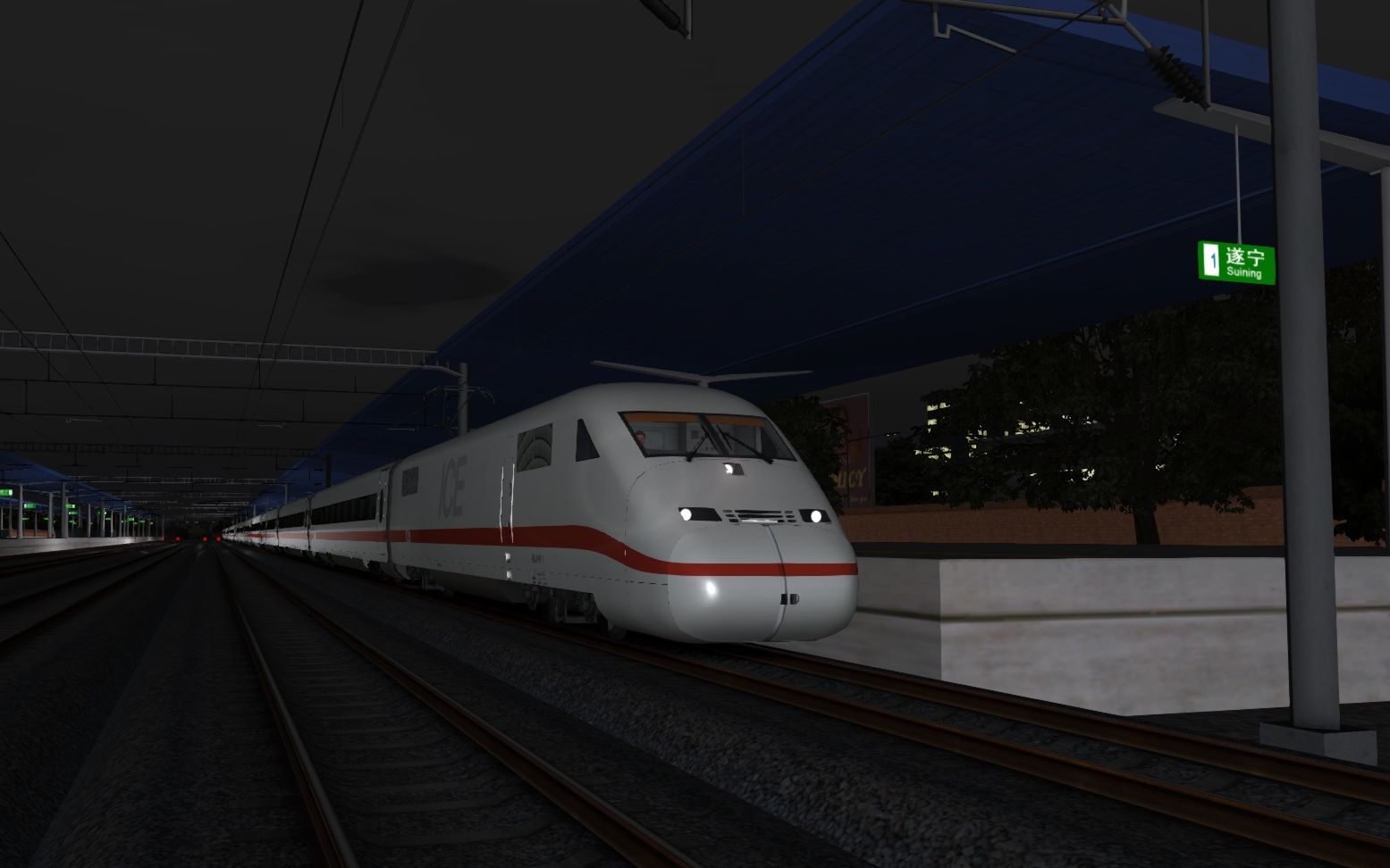 模拟火车2019:车厢超粉的ice2也有音阶起步,你能听出来吗?