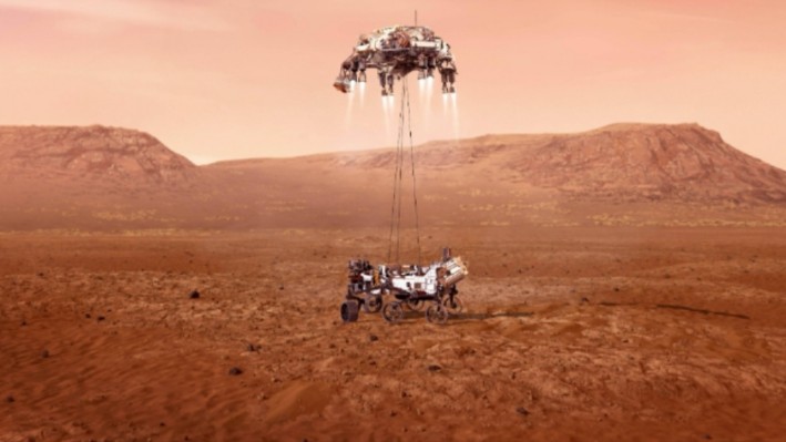 nasa火星车拍摄的火星地表