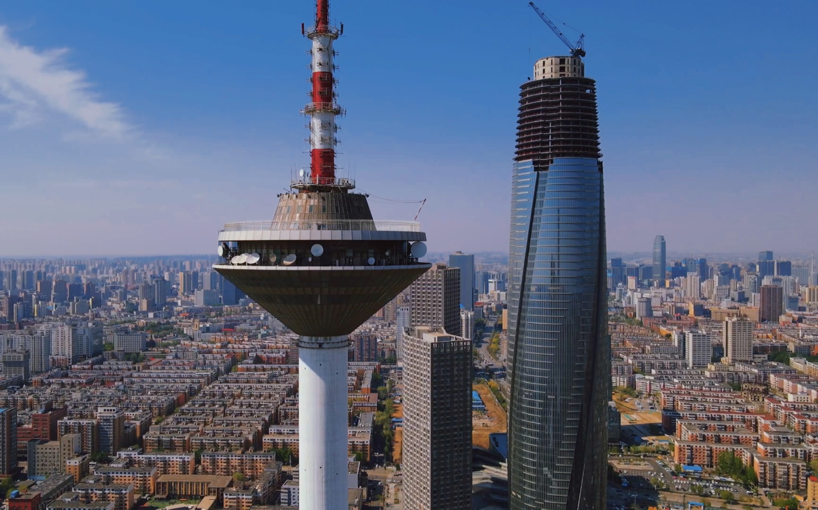 djimavicair2航拍沈阳金廊