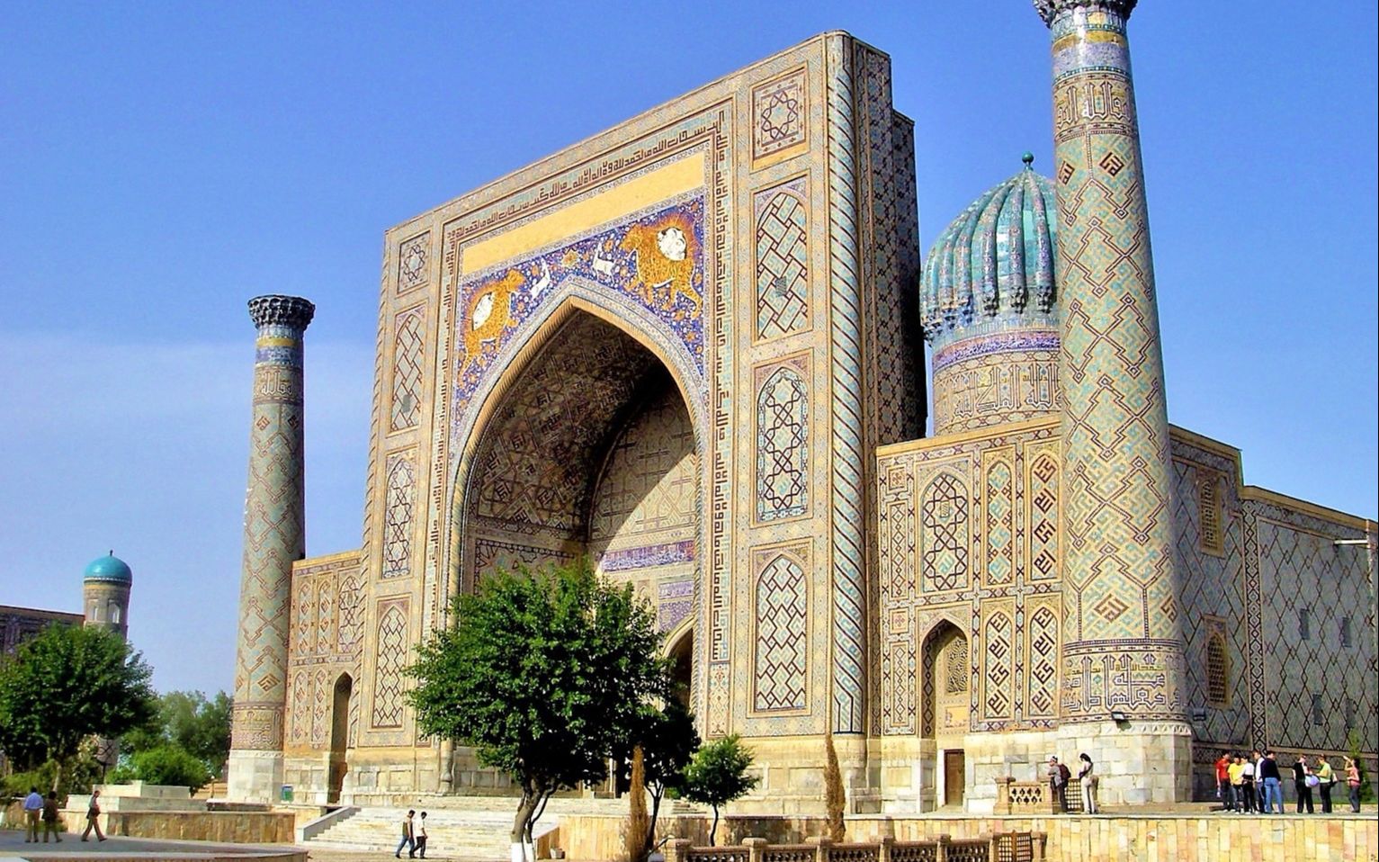 各国地标系列-乌兹别克斯坦-列吉斯坦广场