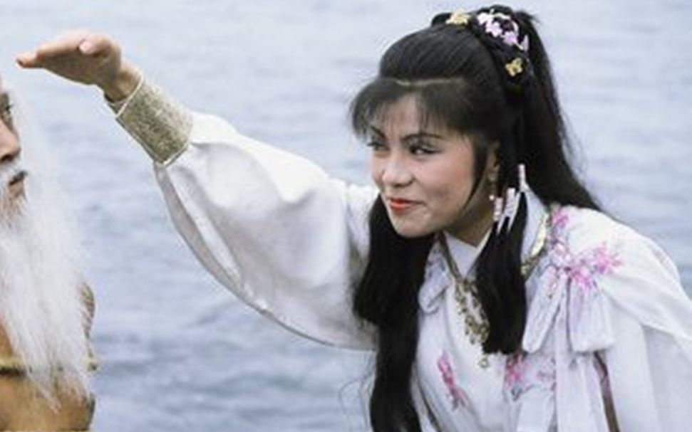 郭靖 黄蓉 雪山之巅情义俩心坚 黄日华 翁美玲 1080p mv_哔哩哔哩