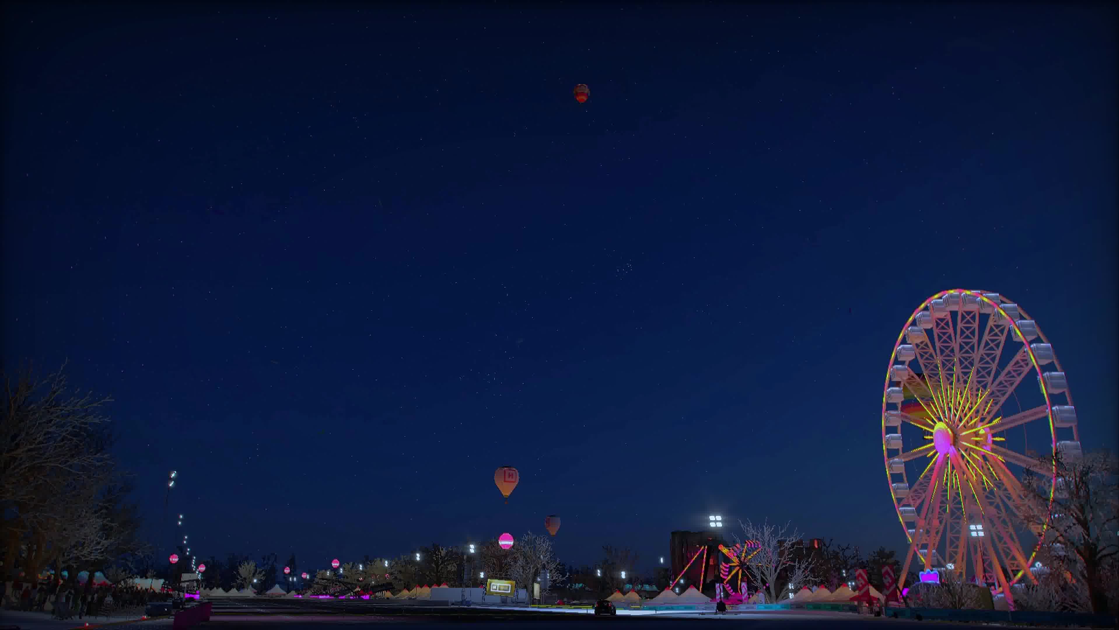 地平线4 烟花 摩天轮