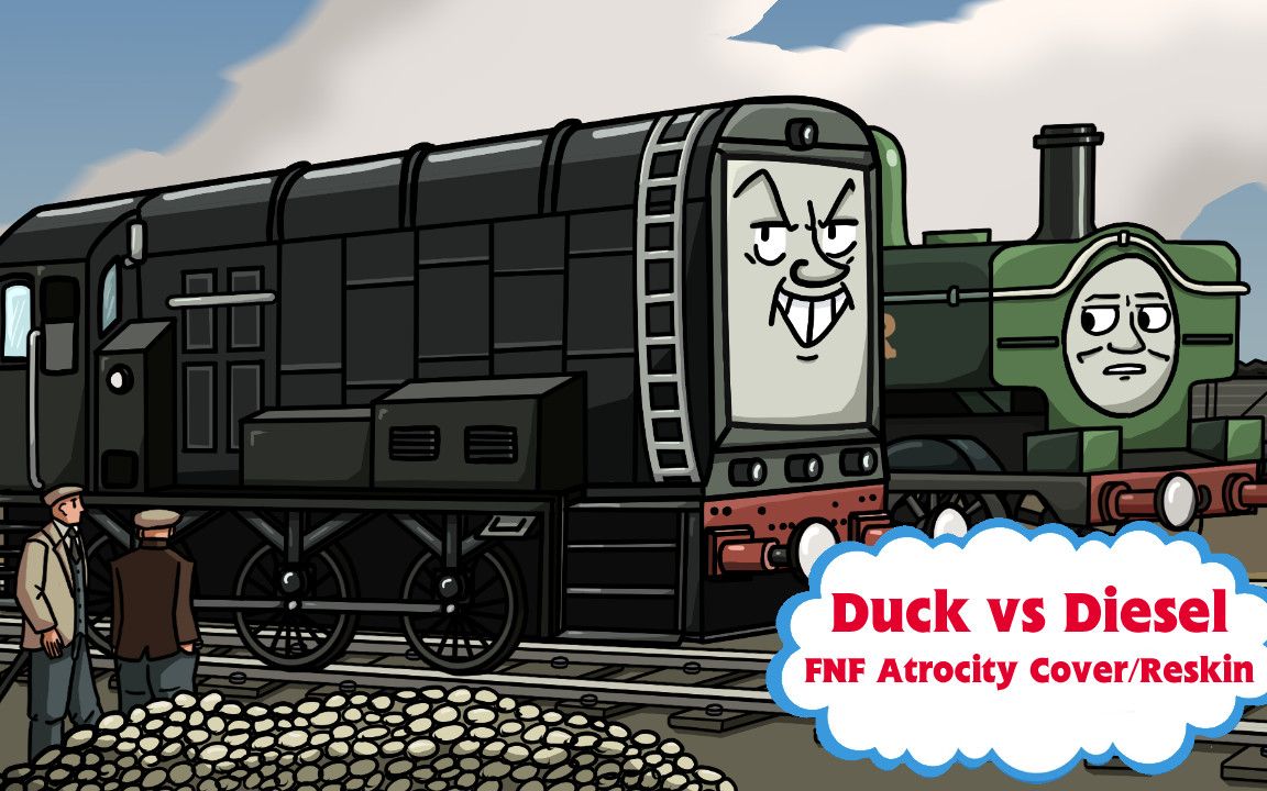 [图]FNF生草模组 Duck vs Diesel (Atrocity/Thomas the Tank Engine)