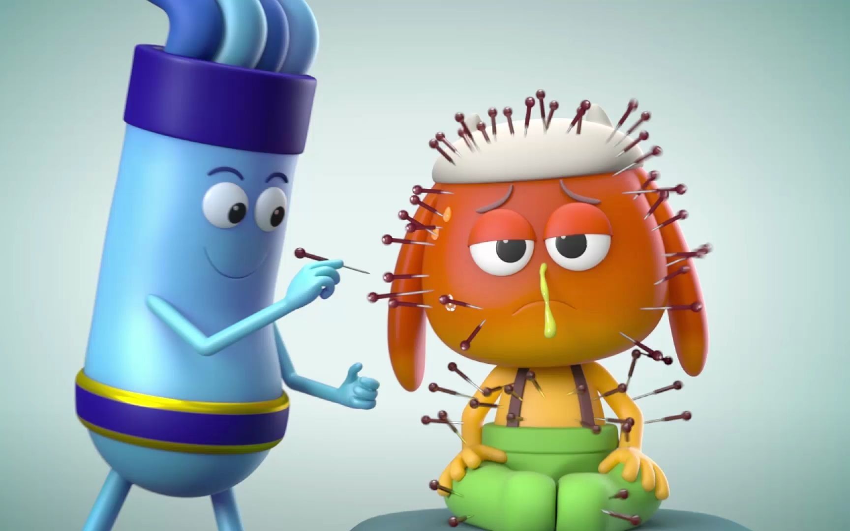 爆笑哈哈镇 默剧版 第90集 大病初愈