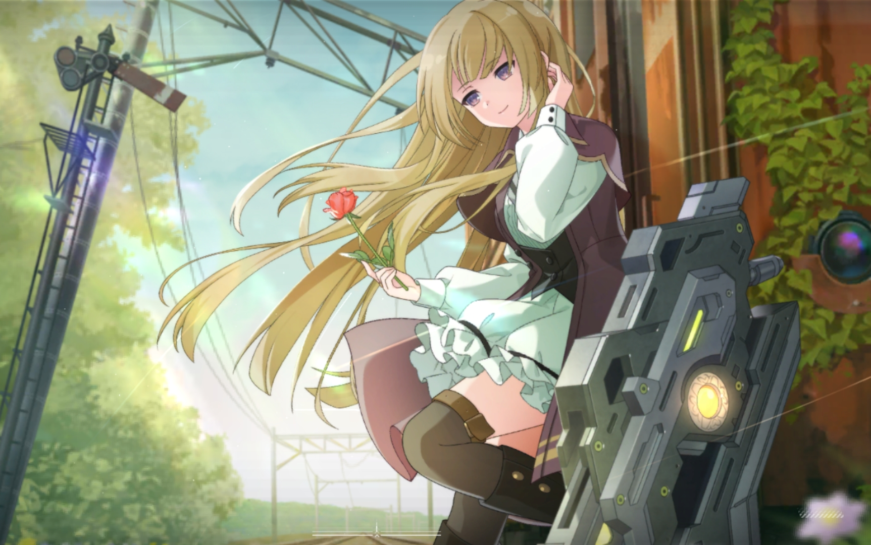 中字突击莉莉手游宫川高岭卡牌剧情献给你的花