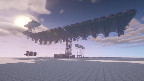 Minecraft Airship Fleet