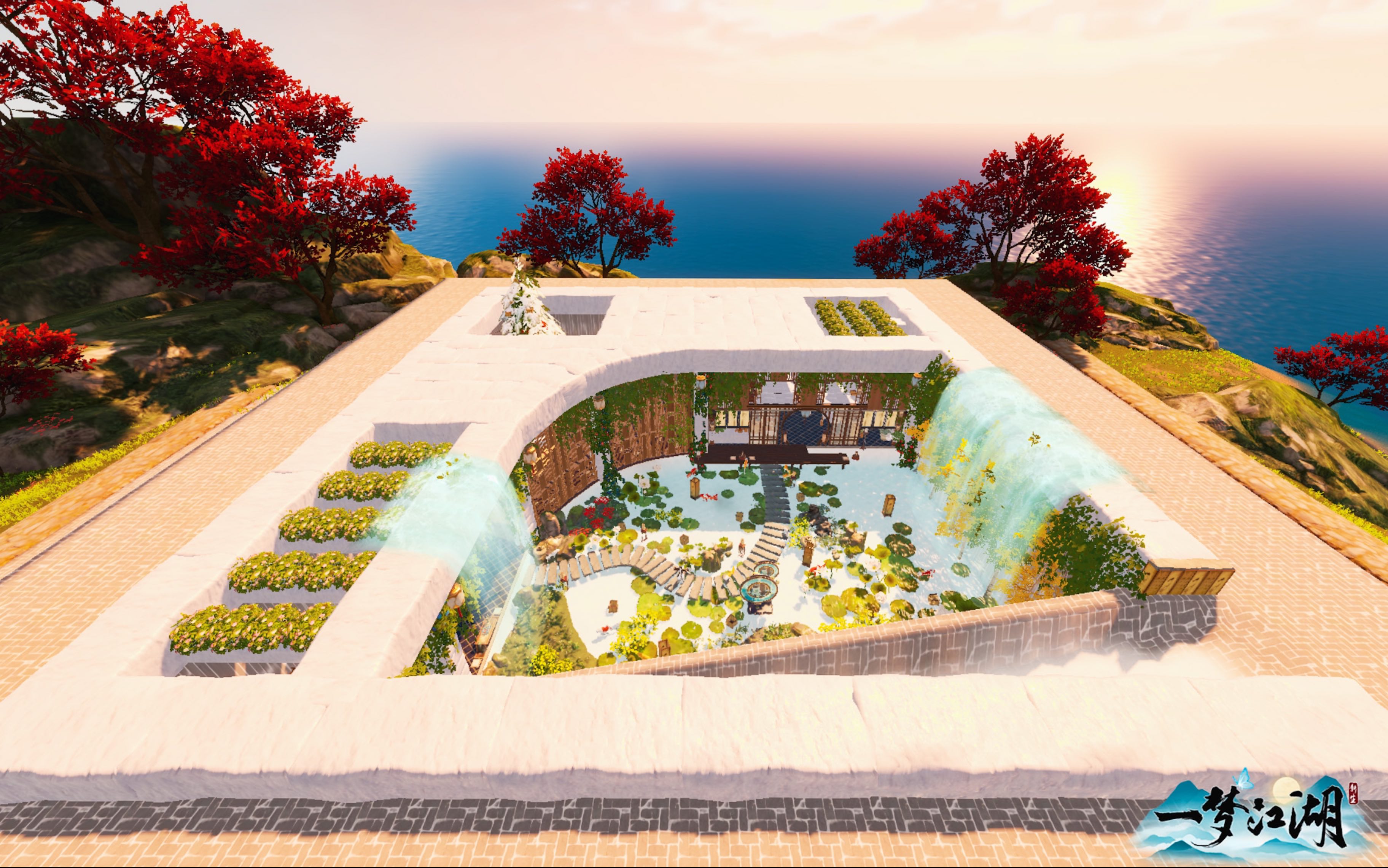 酒柒一梦江湖宅邸徒手造房2不只是个洞下嵌式现代豪宅