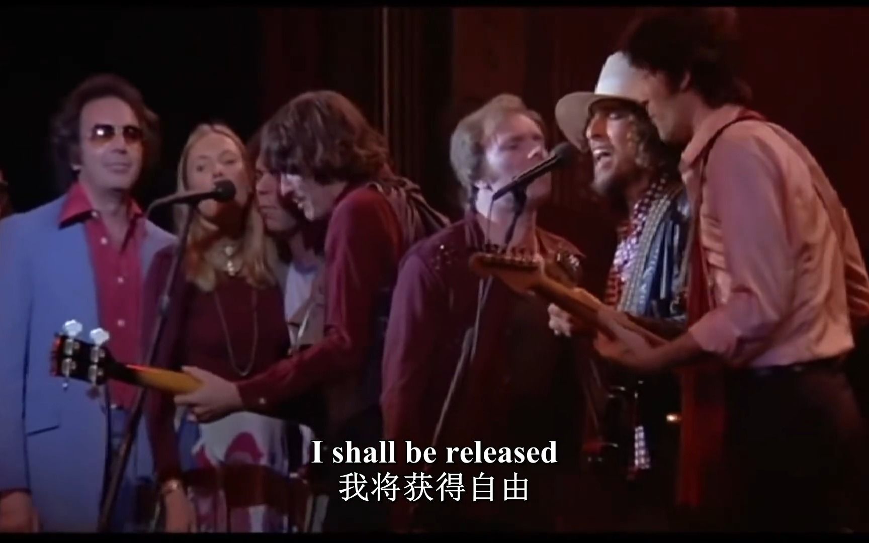 [图]Bob Dylan & The Band - I Shall Be Released (1976) 中英字幕