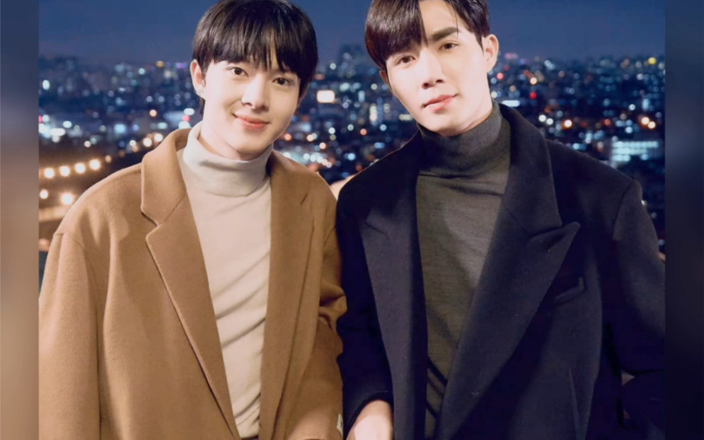 zeenunew 甜心派番外最后一幕在韩国拍的花絮,好多人围观;崽崽好害羞