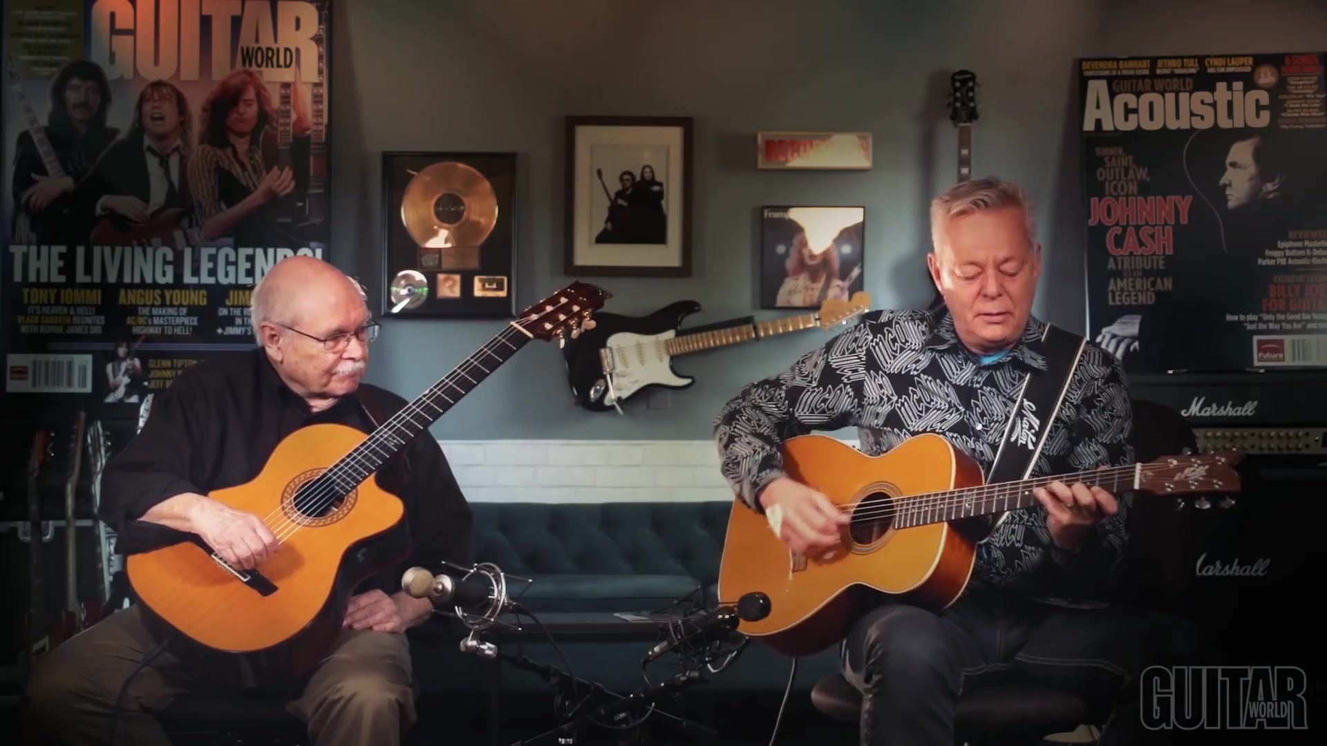 [图]【演示＋教学】Tommy Emmanuel & John Knowles - I Can’t Stop Loving You