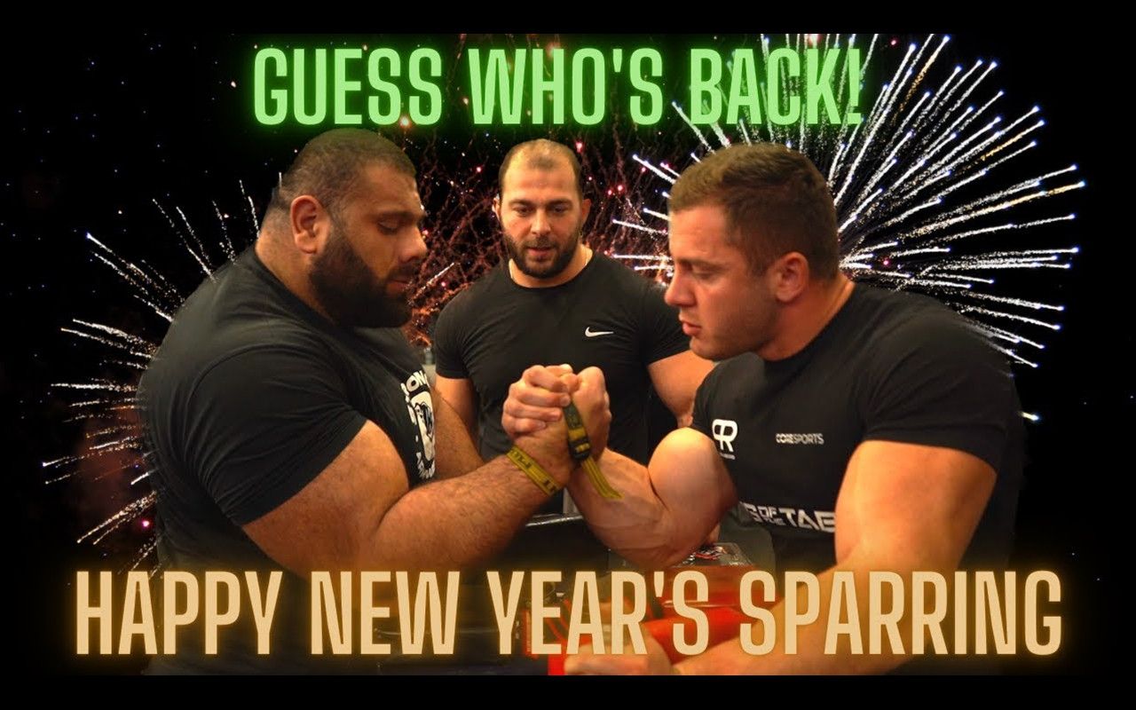 【腕力】格鲁吉亚熊族文弱书生勒万日常训练以及与好友伊拉克利切磋