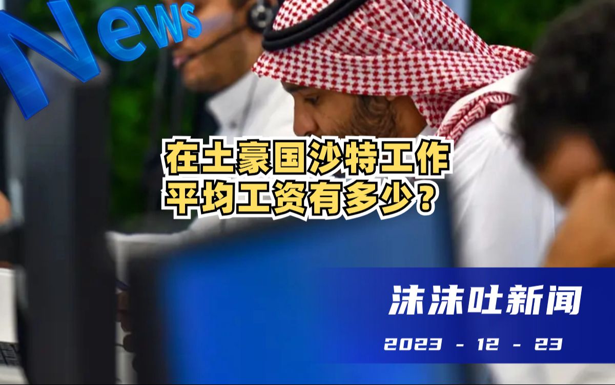 沫沫吐新闻  土豪国沙特的平均工资有多少?2023报告出炉哔哩哔哩bilibili