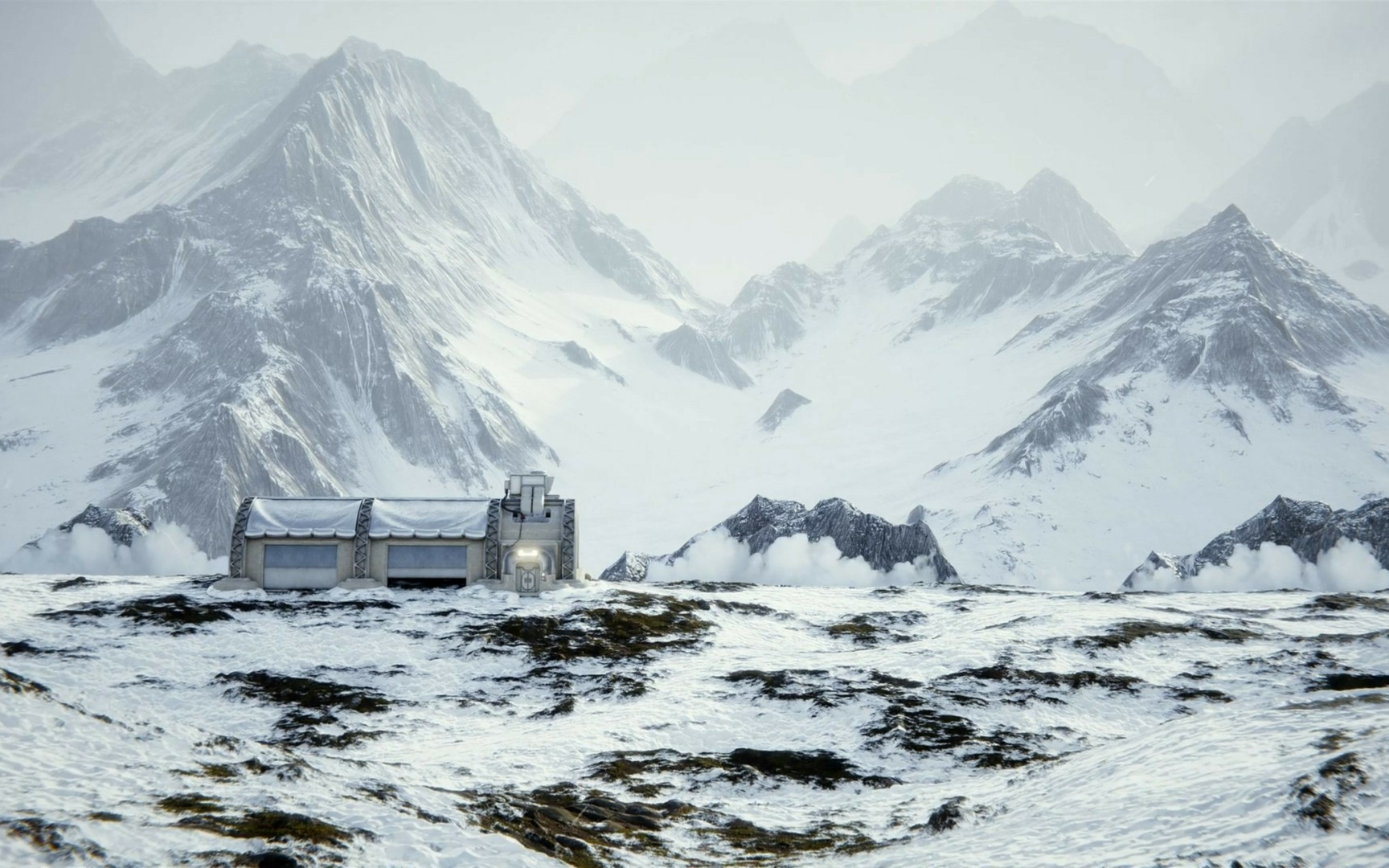 【中文字幕】blender 雪山场景_哔哩哔哩_bilibili