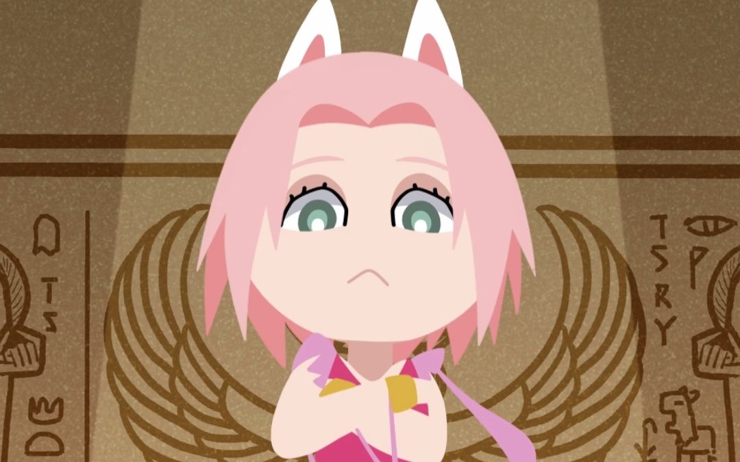 【火影/春野樱】ankha dance meme_哔哩哔哩_bilibili