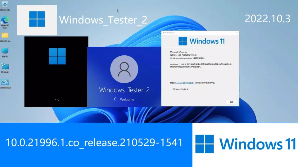 20220817)最后的Windows 10：Windows 10 Build 21390测试_哔哩哔哩_ 