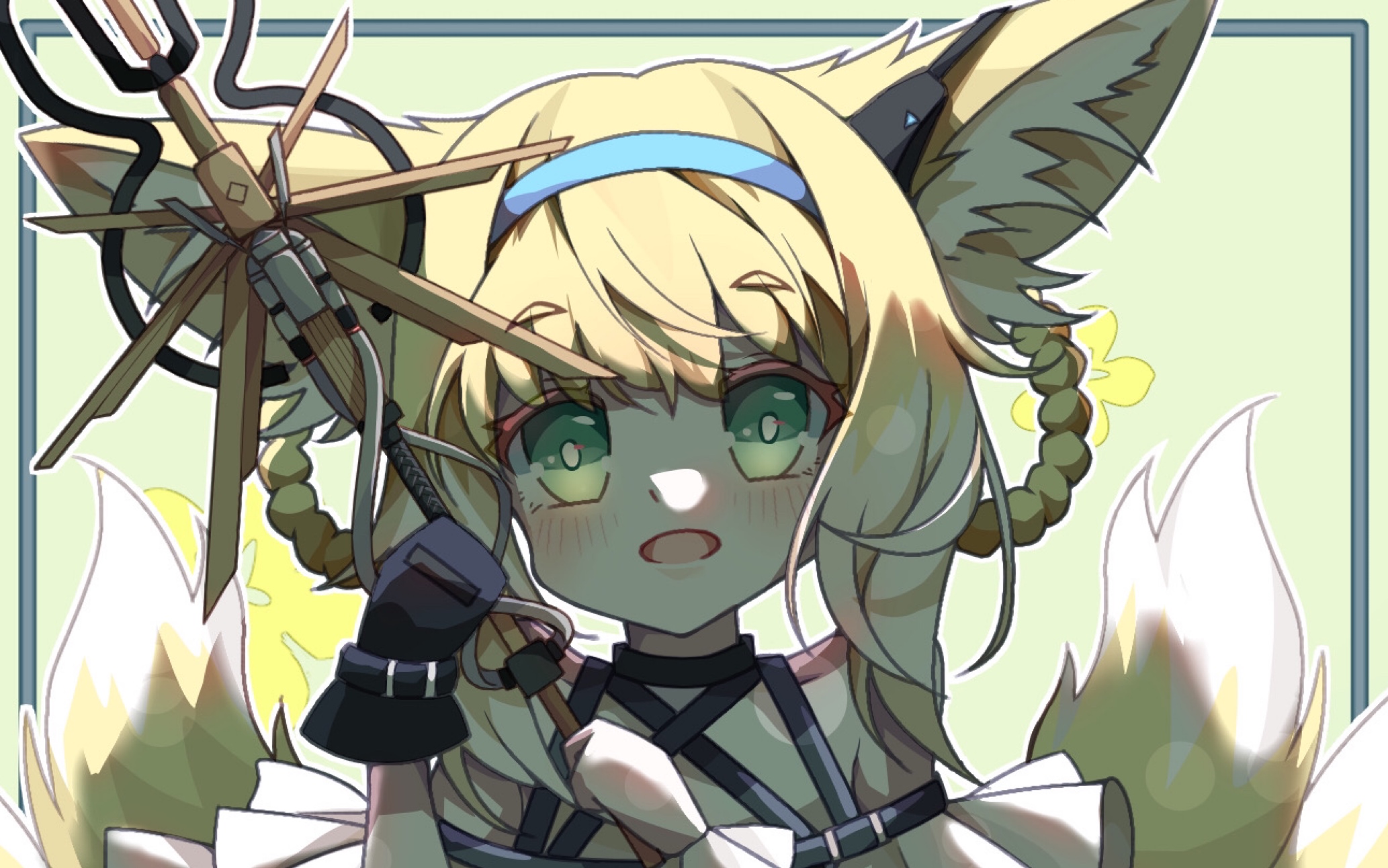 【明日方舟】以安利歌为主来画一个(今天刚抽到的)铃兰