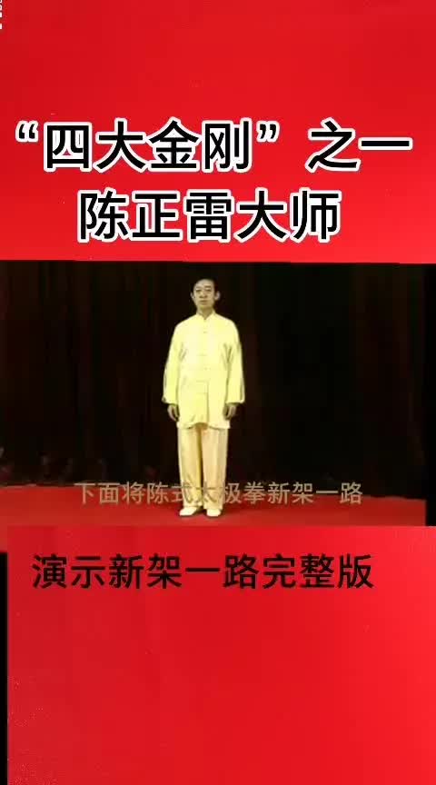 [图]#中华传统武术 #陈式太极拳新架一路