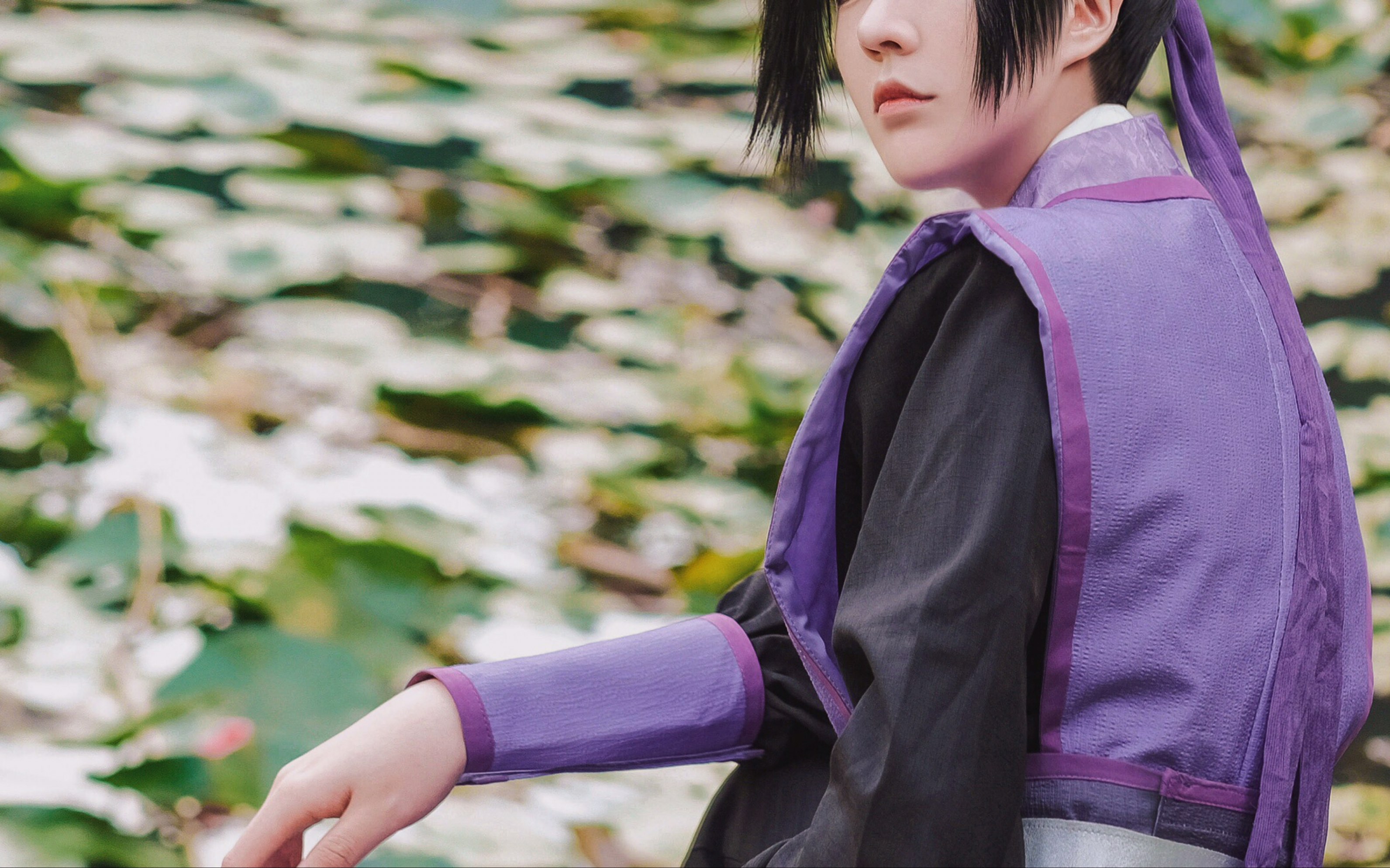 魔道祖师江澄云梦故里紫衣少年