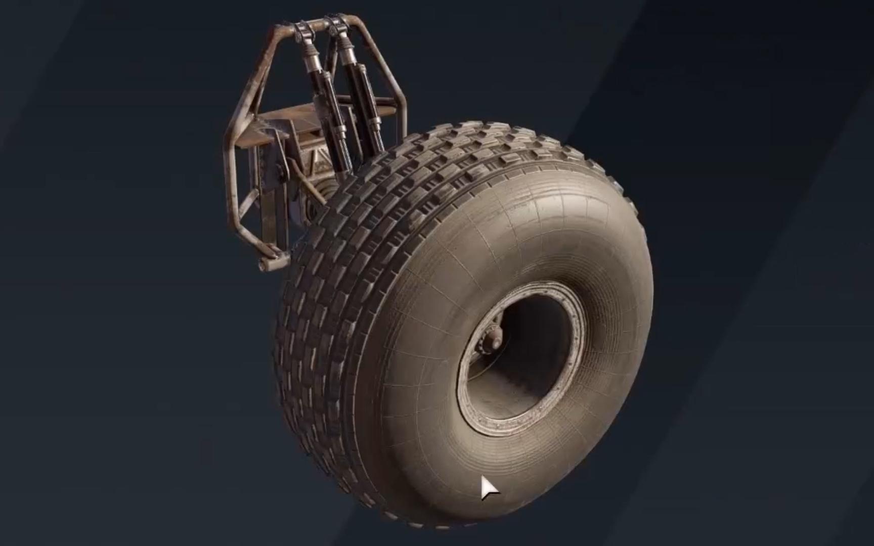 ck monster怪物史诗品质大脚兽轮胎皮肤展示