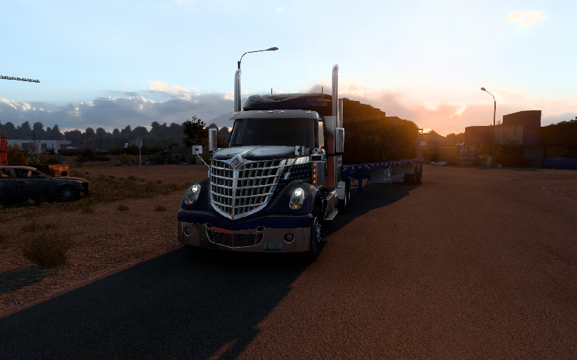 美洲卡车模拟-international lonestar爱达荷州运送报废