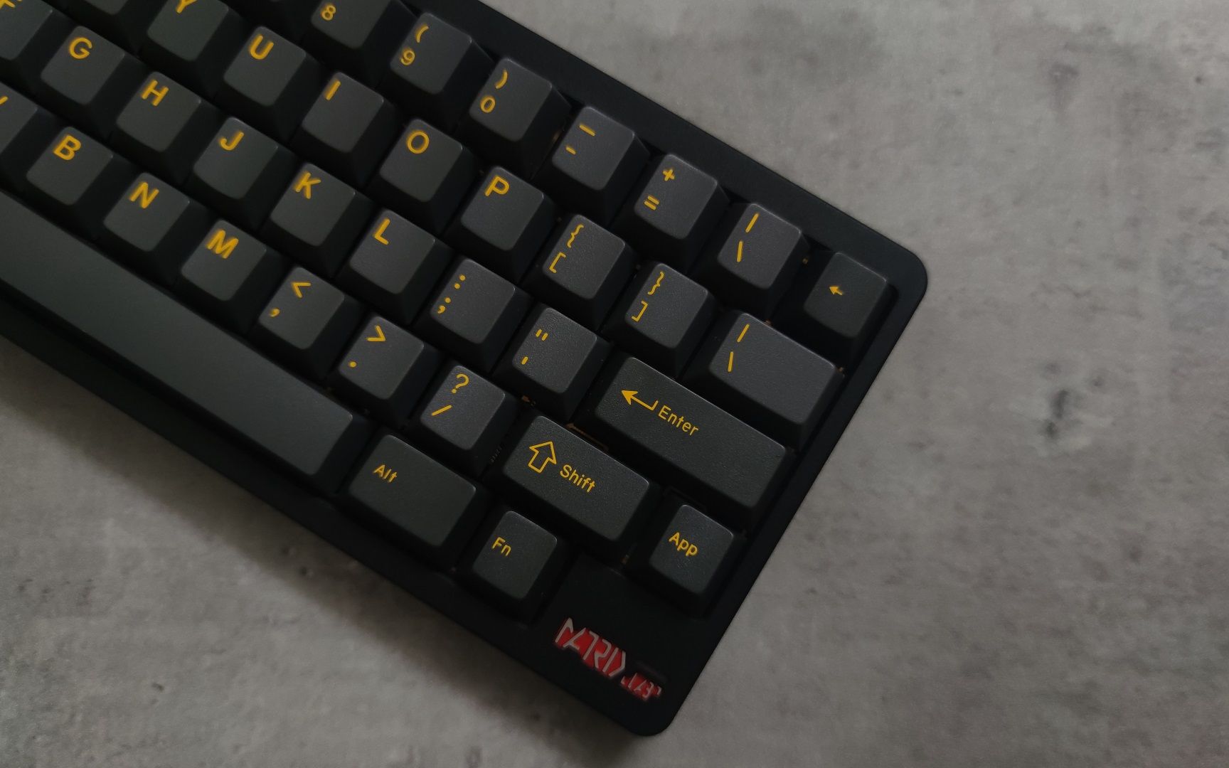 matrix falcon 客制化键盘 hg黑打字音