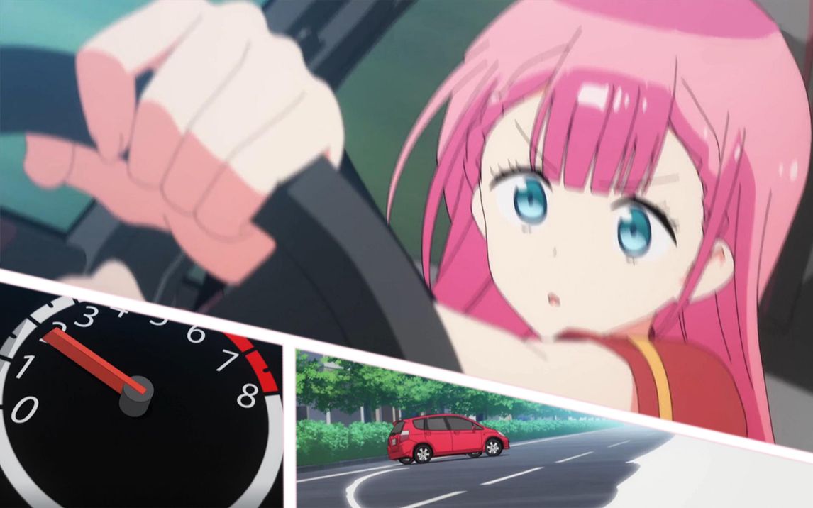 二次元日本交通委提醒您遇见女驾驶请绕行