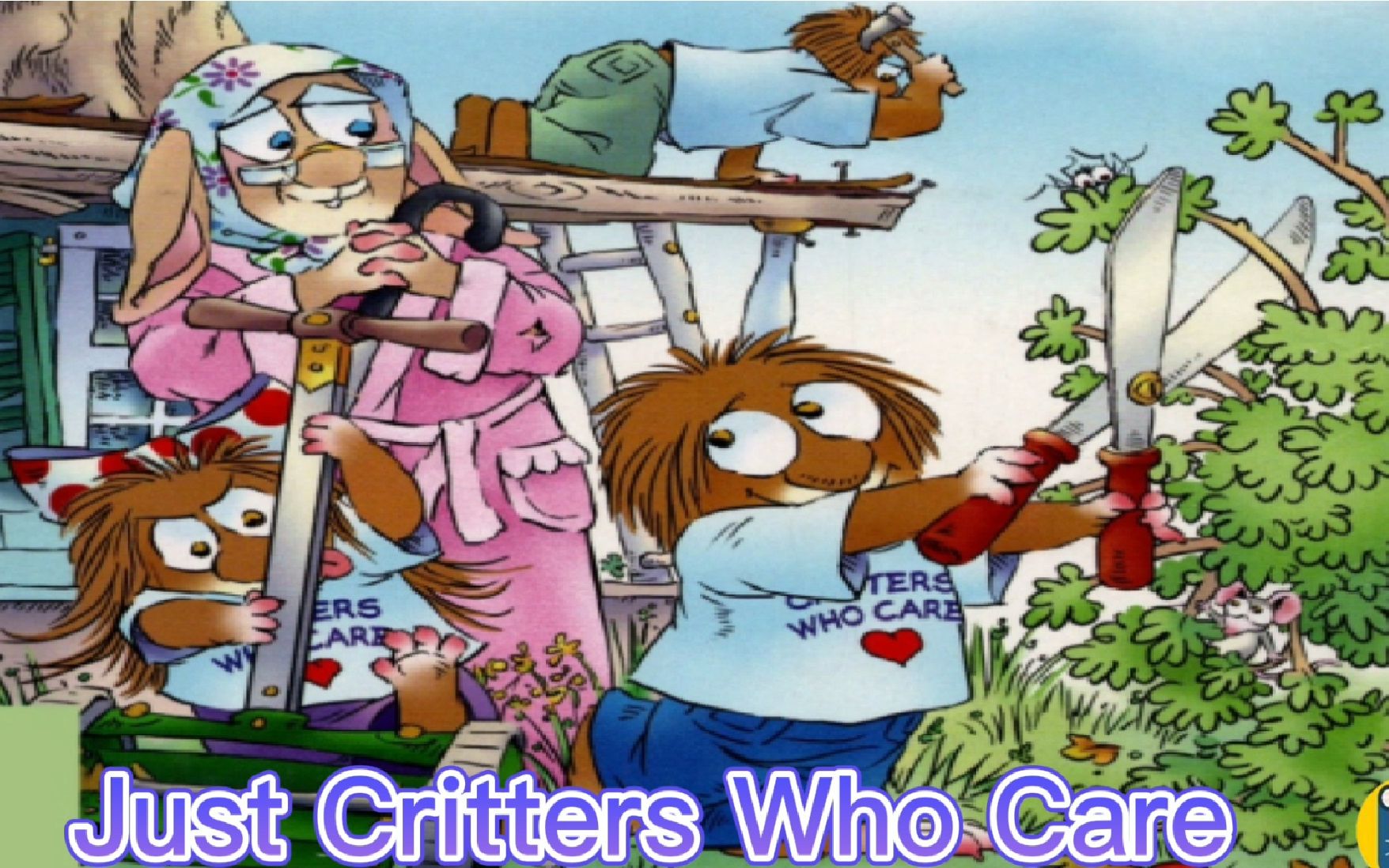 [图]小毛怪（Little Critter）翻译讲解-Just Critters Who Care