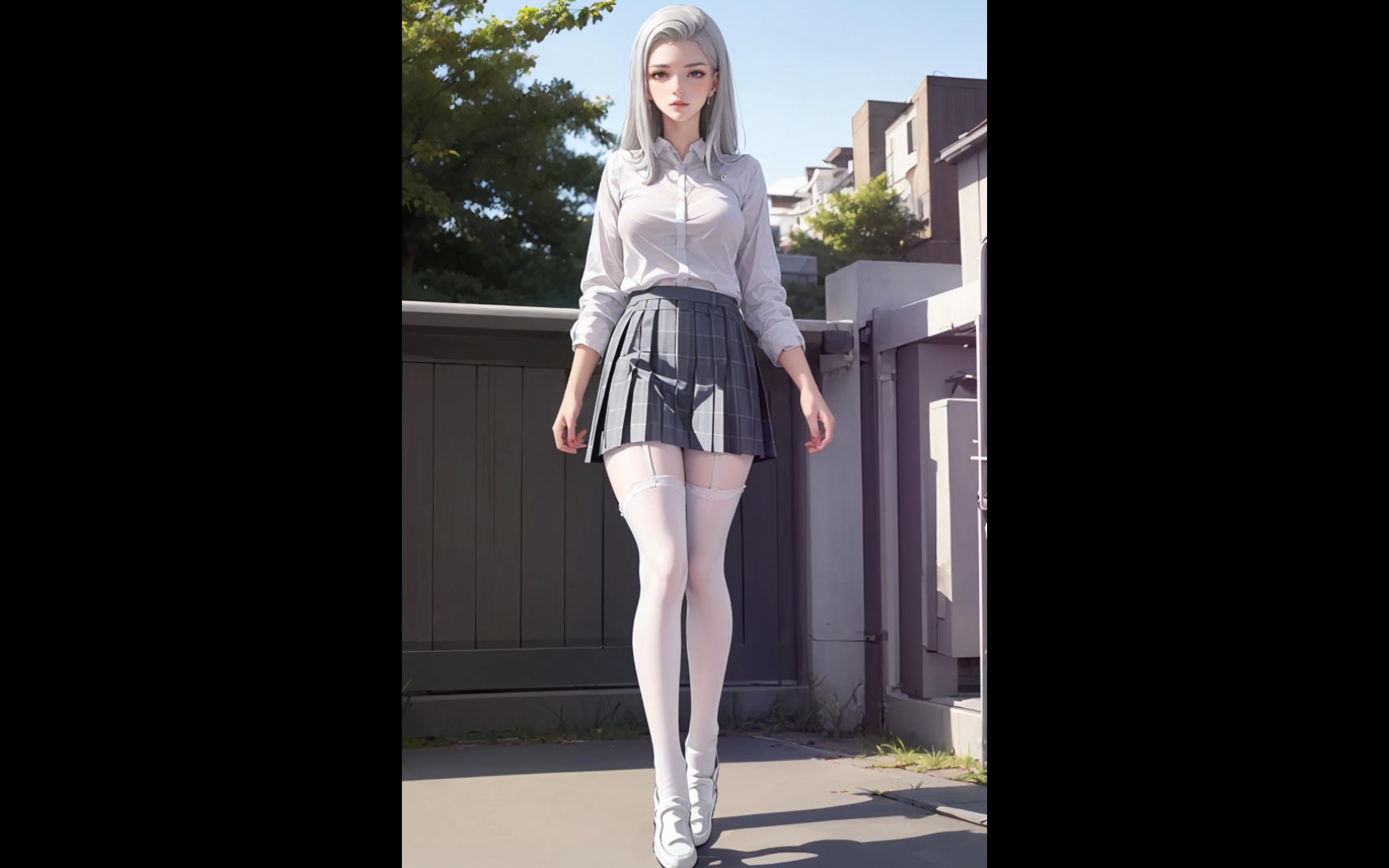 【ai鹤熙】-第29期-透视jk白丝