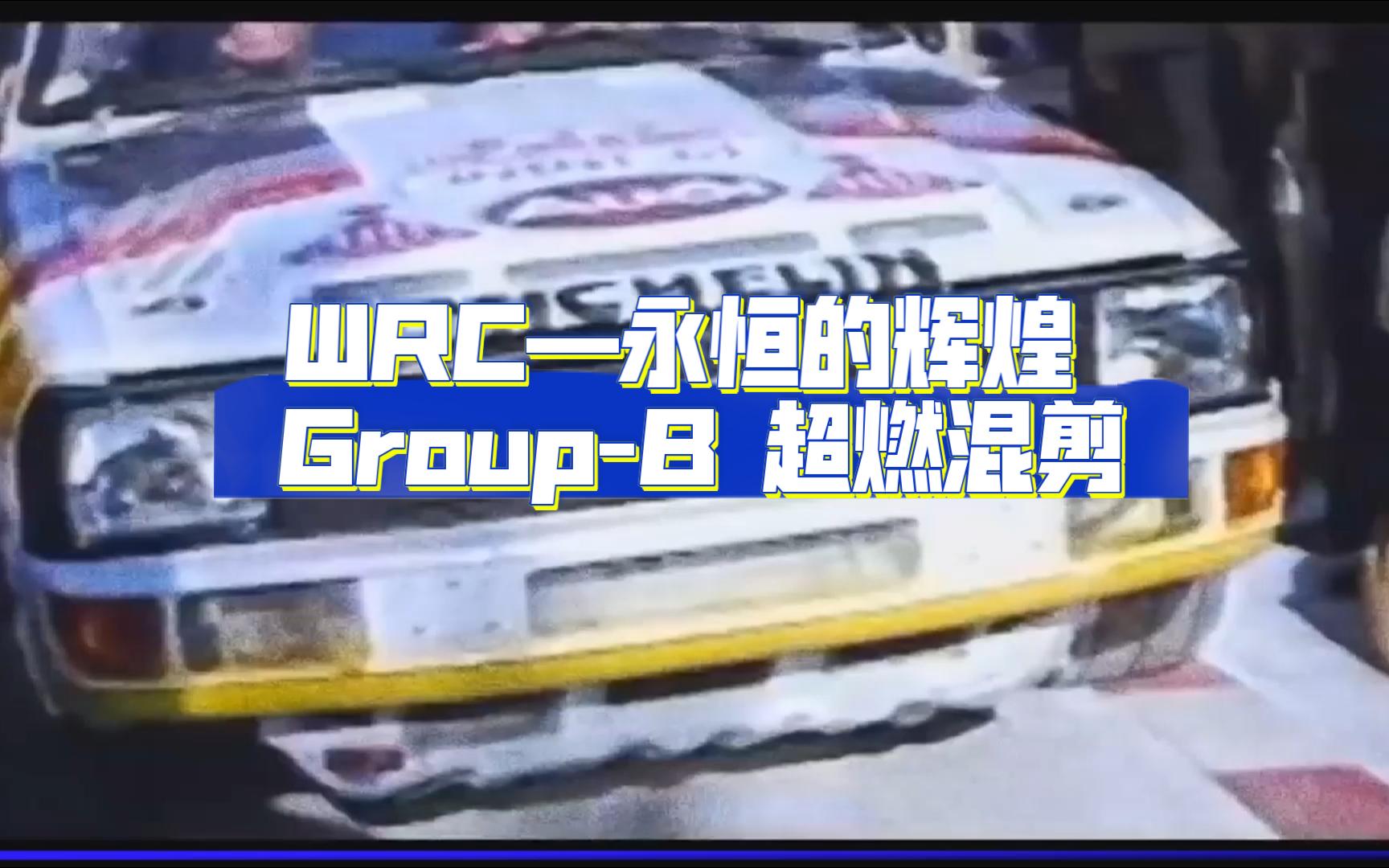 WRC—永恒的辉煌 GroupB 超燃混剪哔哩哔哩bilibili