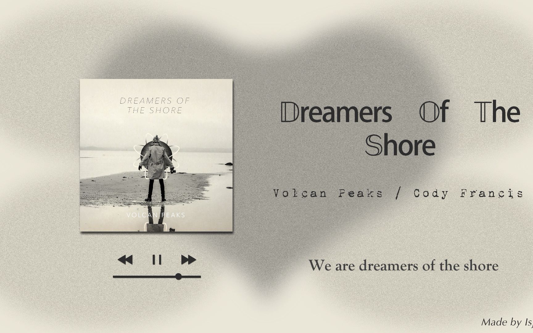 【歌单分享】Dreamers Of The Shore - Volcan Peaks / Cody Francis