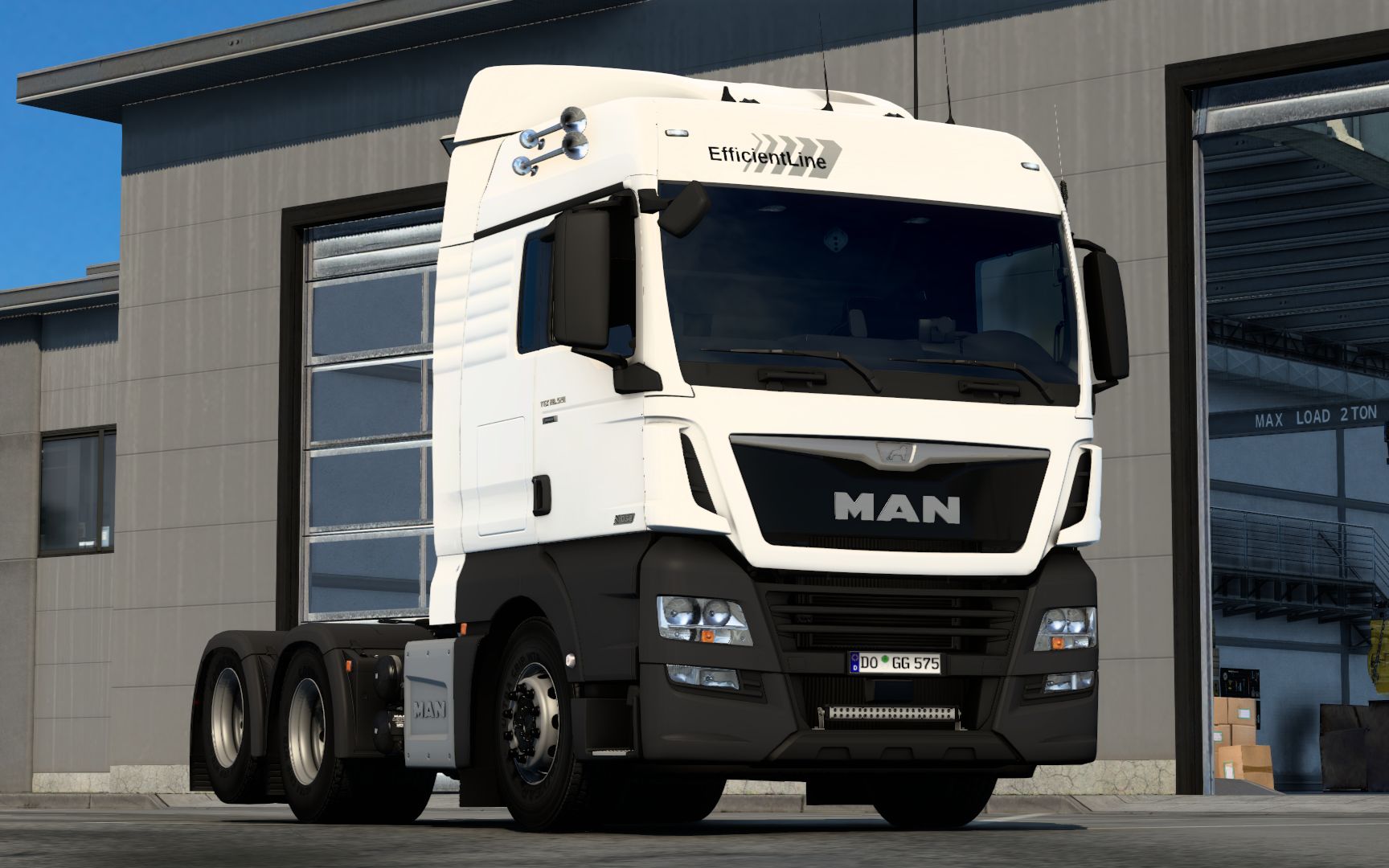 欣赏man tgx 520 6x2后提升桥 半挂拖头 欧卡2 欧洲卡车模拟2