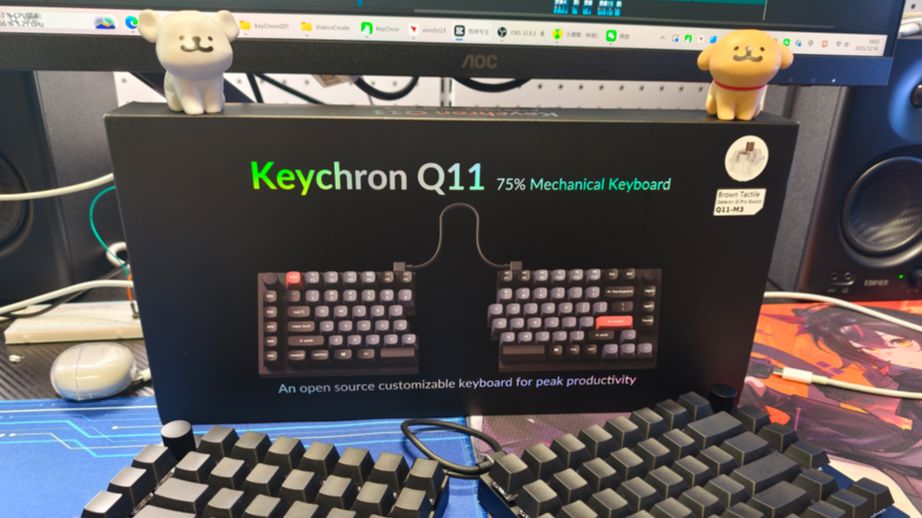 【捡垃圾】KeychronQ11，我的第一把分体式键盘