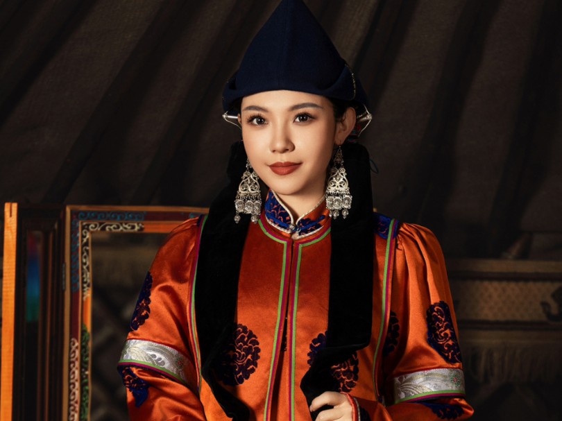 蒙古袍写真