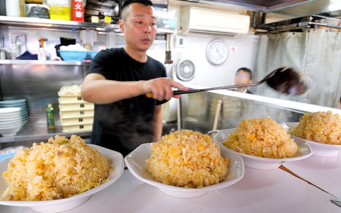 [图]难以想象的炒饭量！大胃王大哥们杀到！极具风味的东京中华料理