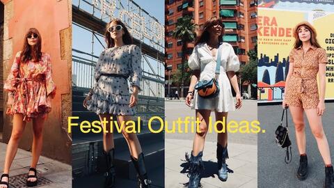 Megan Ellaby】音乐节穿搭分享| MUSIC FESTIVAL OUTFIT IDEAS | WHAT I WORE AT PRIMAVERA -哔哩哔哩