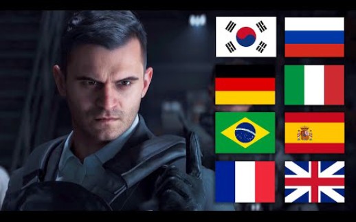 【cod20多国配音】马卡洛夫用10种不同语言赏罚分明
