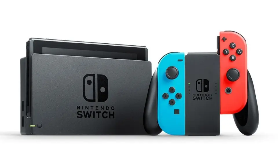 任天堂SWITCH NS 小亮做的红蓝色第一次开箱_哔哩哔哩_bilibili