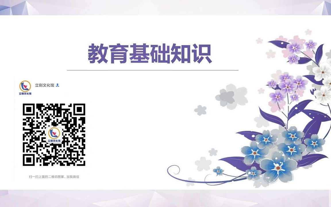 教育基础知识哔哩哔哩bilibili