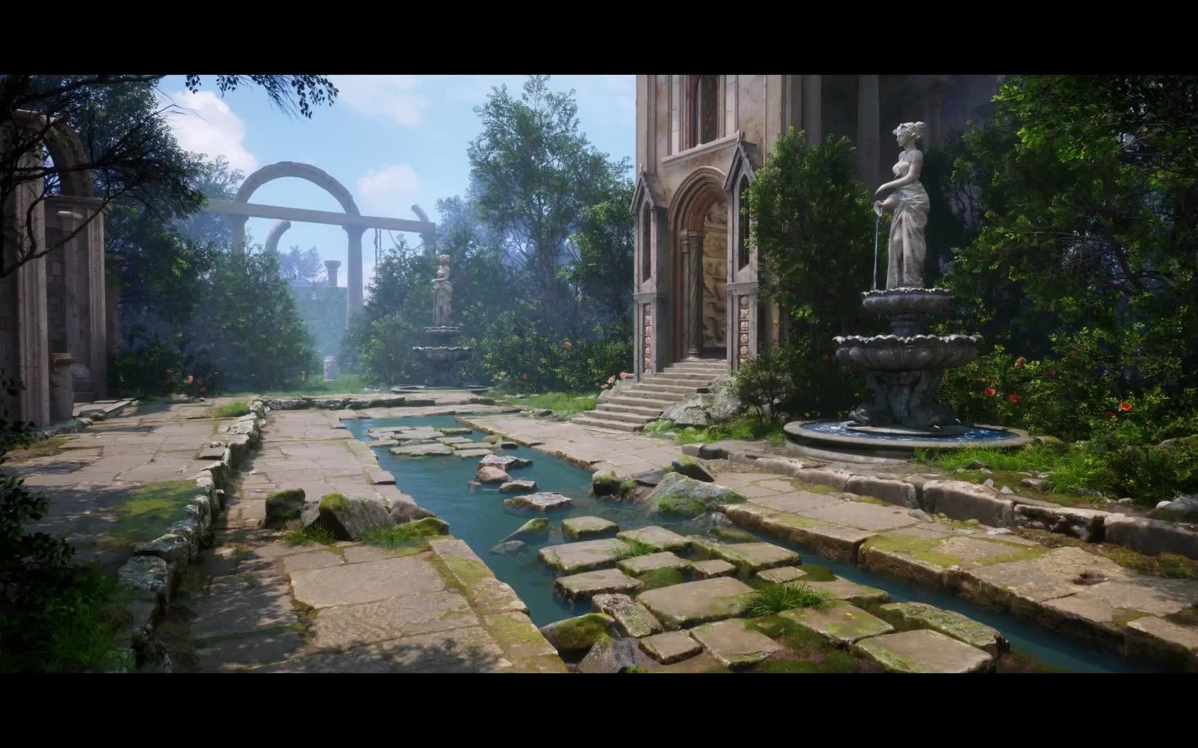 虚幻4场景练习秘密花园