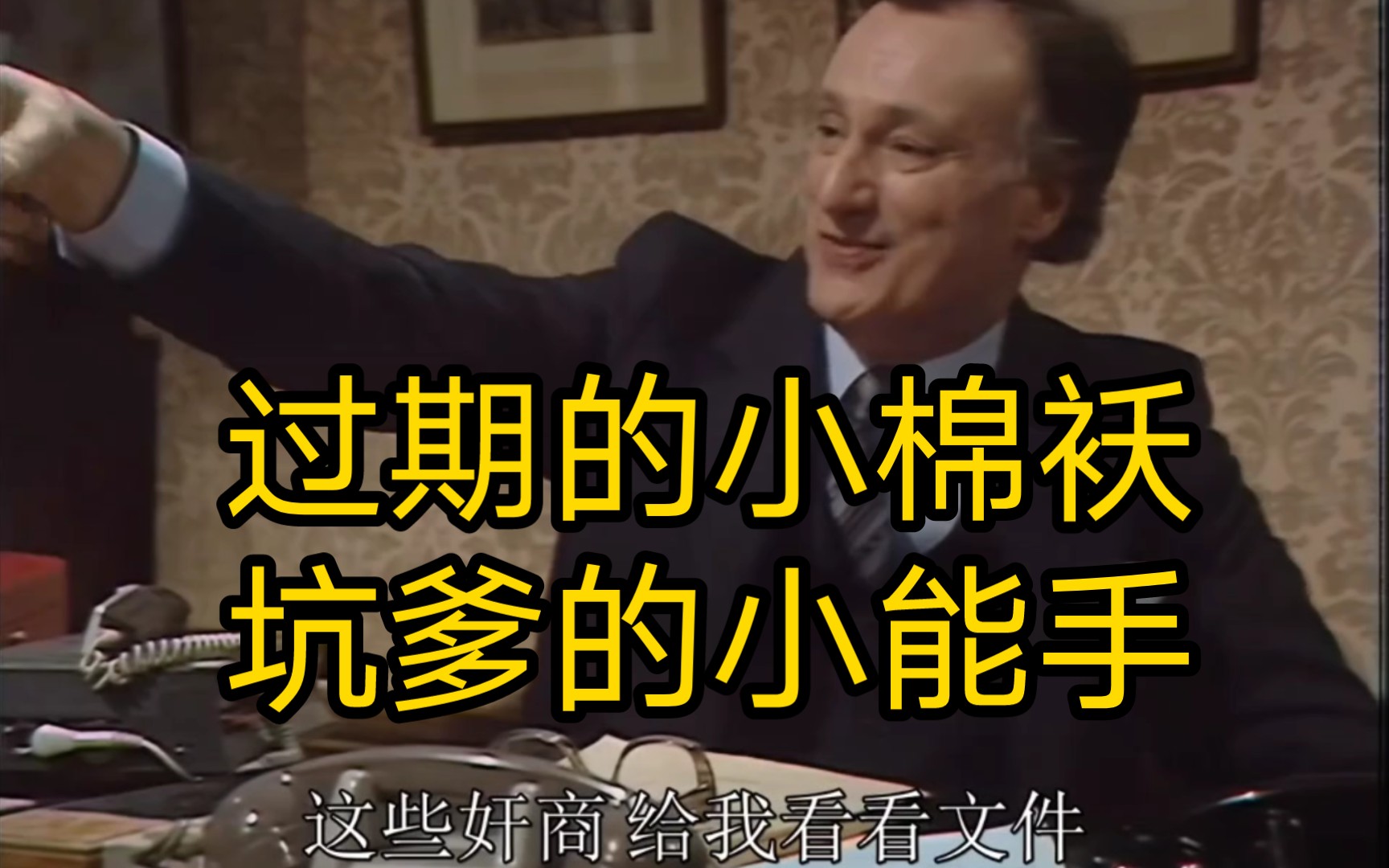 yes,minister 66 【是,大臣】知情权:过期的小棉袄,哈克惨败.哔哩哔哩bilibili