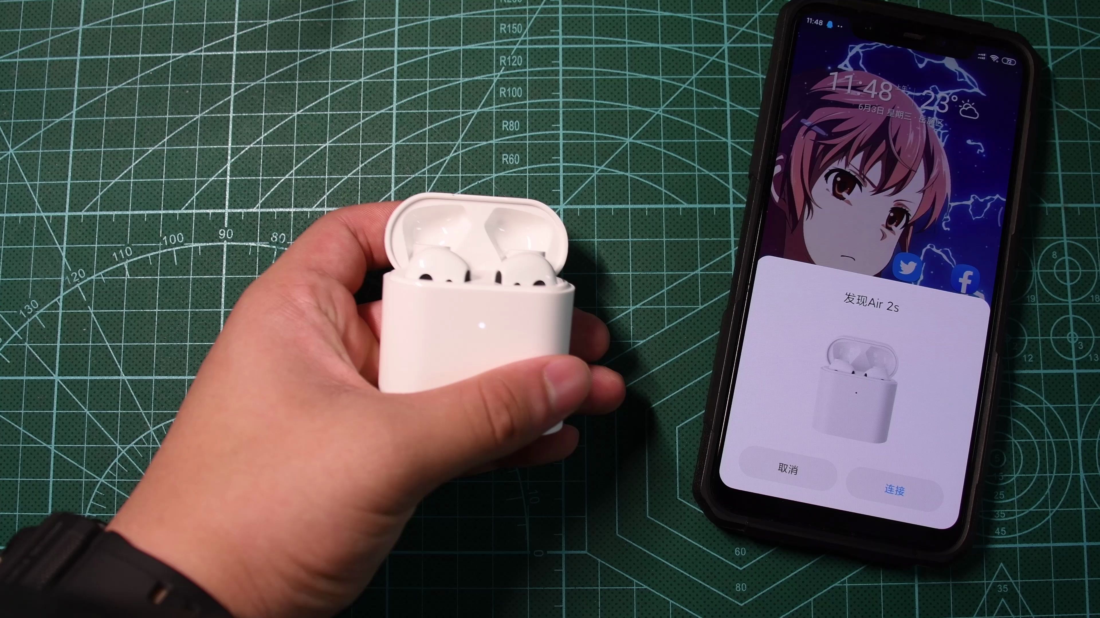 乱开箱小米真无线耳机air2s与无线充电器开箱