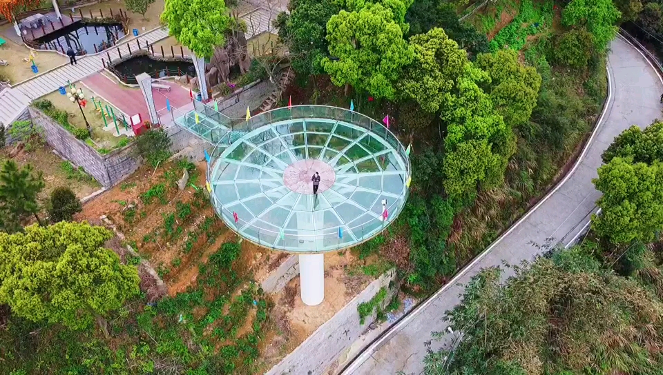 航拍连江县透堡镇玻璃栈桥!_哔哩哔哩_bilibili