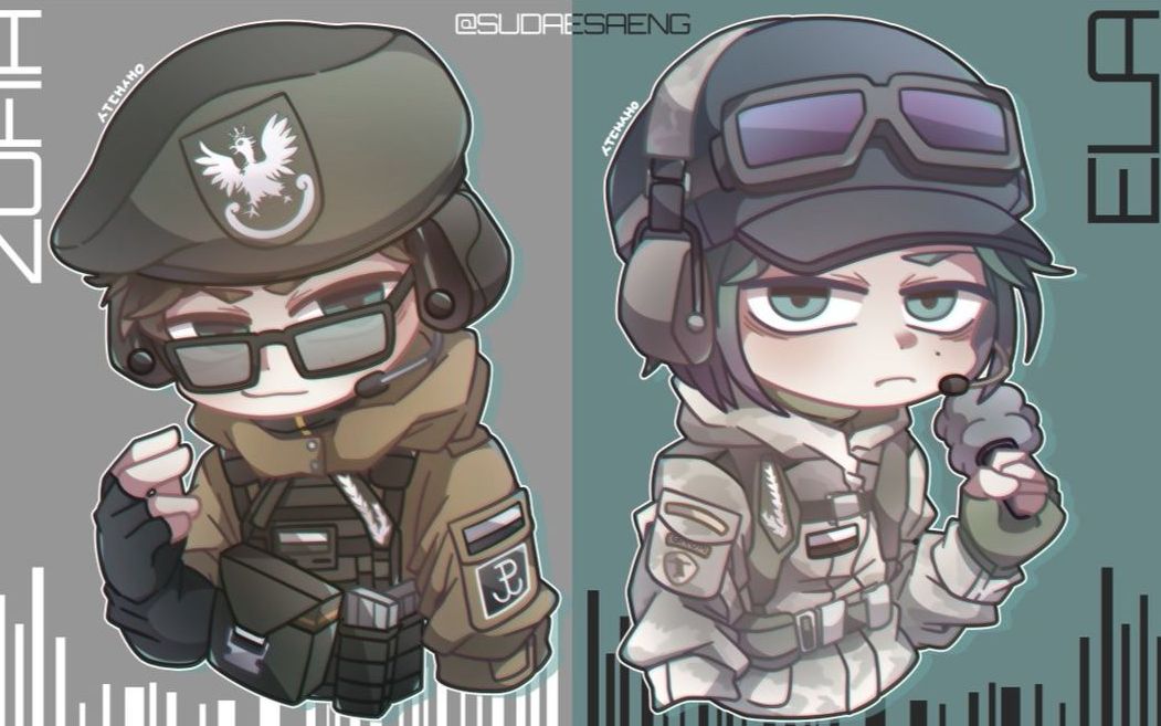 【rainbow six 彩六】彩虹六號波蘭雙姝在排位賽還是好玩的嘛