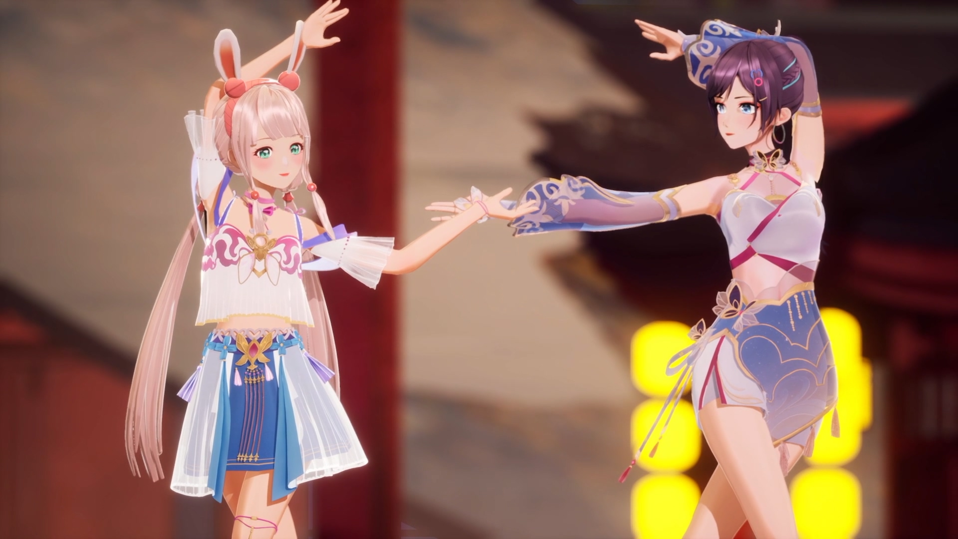 『桃花旗袍』江山如画如此多娇【虞莫&露早唱跳】