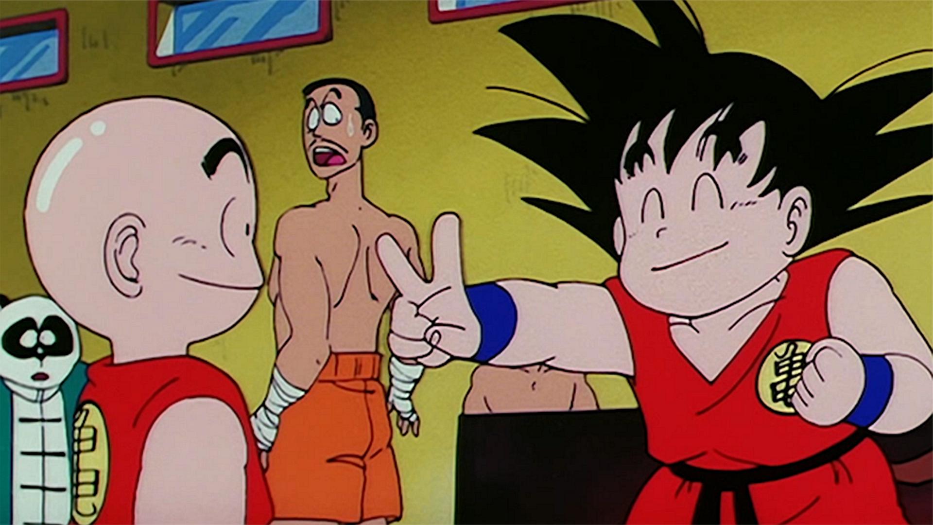 龙珠:孙悟空太可爱了,打进武道会的前八强,还跑到克林面前炫耀