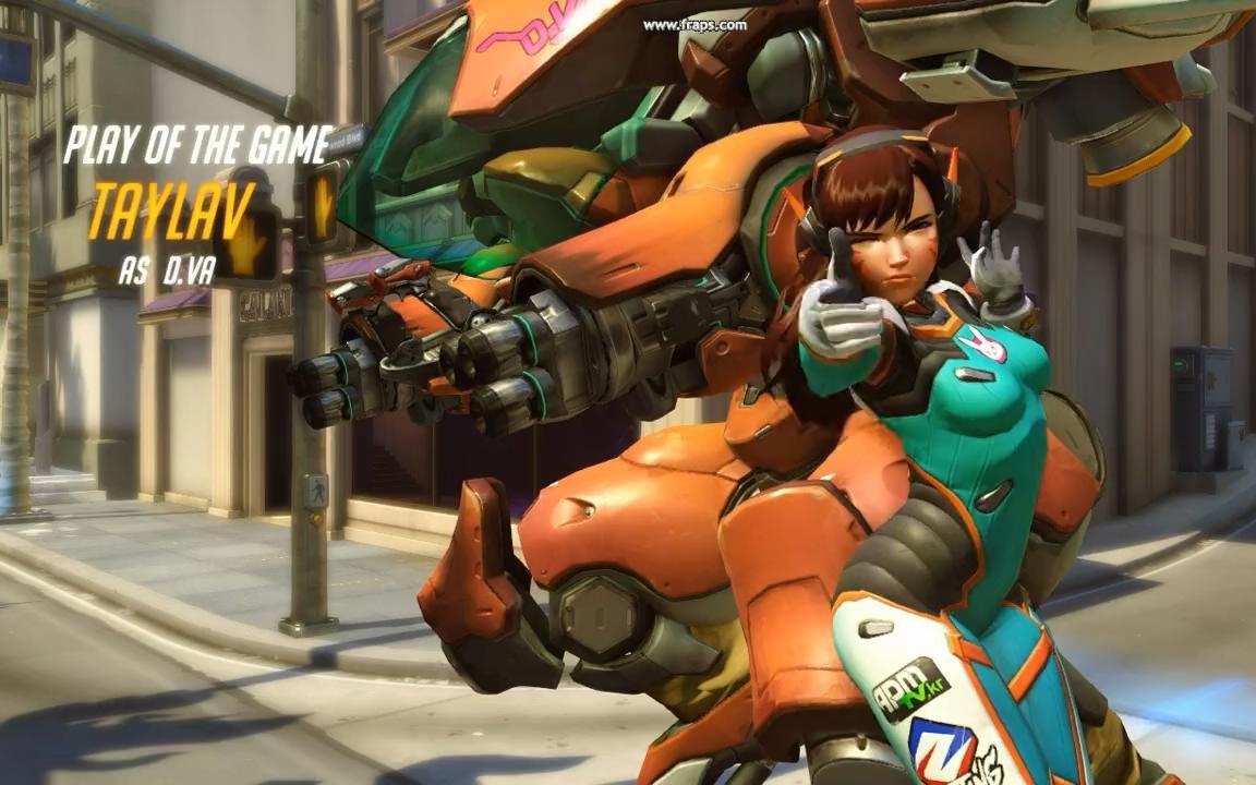 【守望先锋】d.va好莱坞强取五杀极限翻盘【个人】