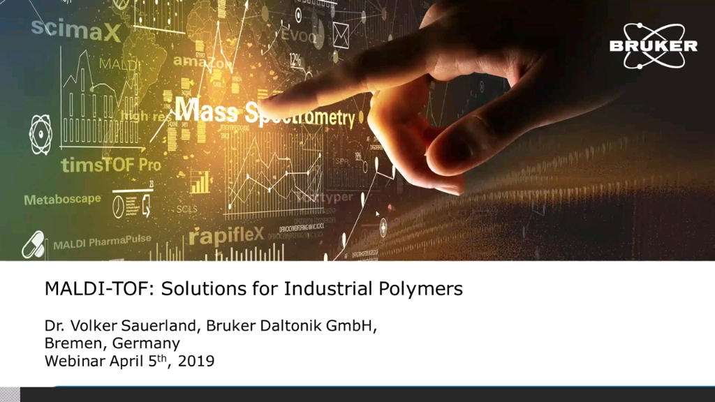 飞行时间质谱MALDITOF:Solutions for Industrial Polymers哔哩哔哩bilibili