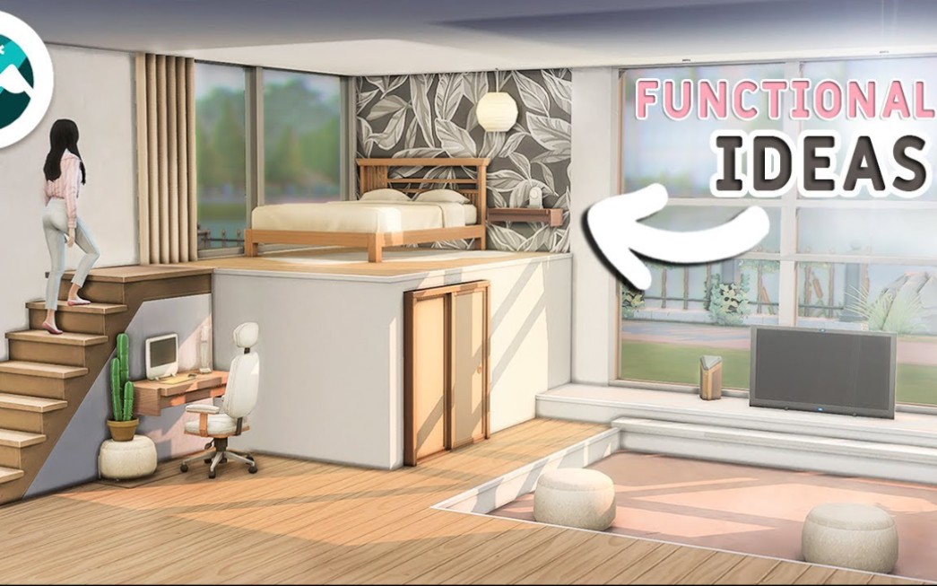 【模拟人生4|搬运】速建小技巧分享之卧室创意 by simstopia